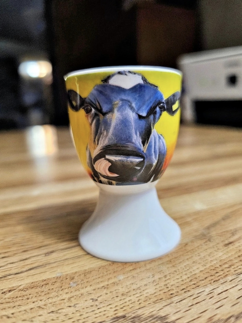 Cow Egg Cup By Eoin O Connor
